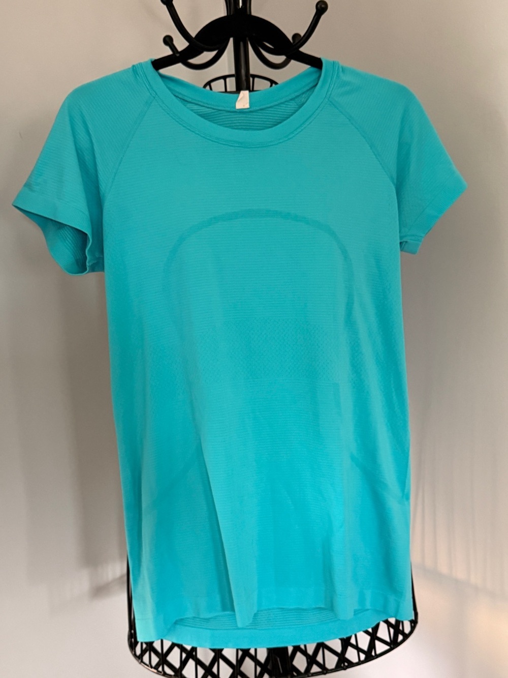 lululemon athletica Swiftly Short-Sleeve Tee in Aqua Blue